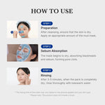 Maschera di argilla Zero Pore contro i punti neri