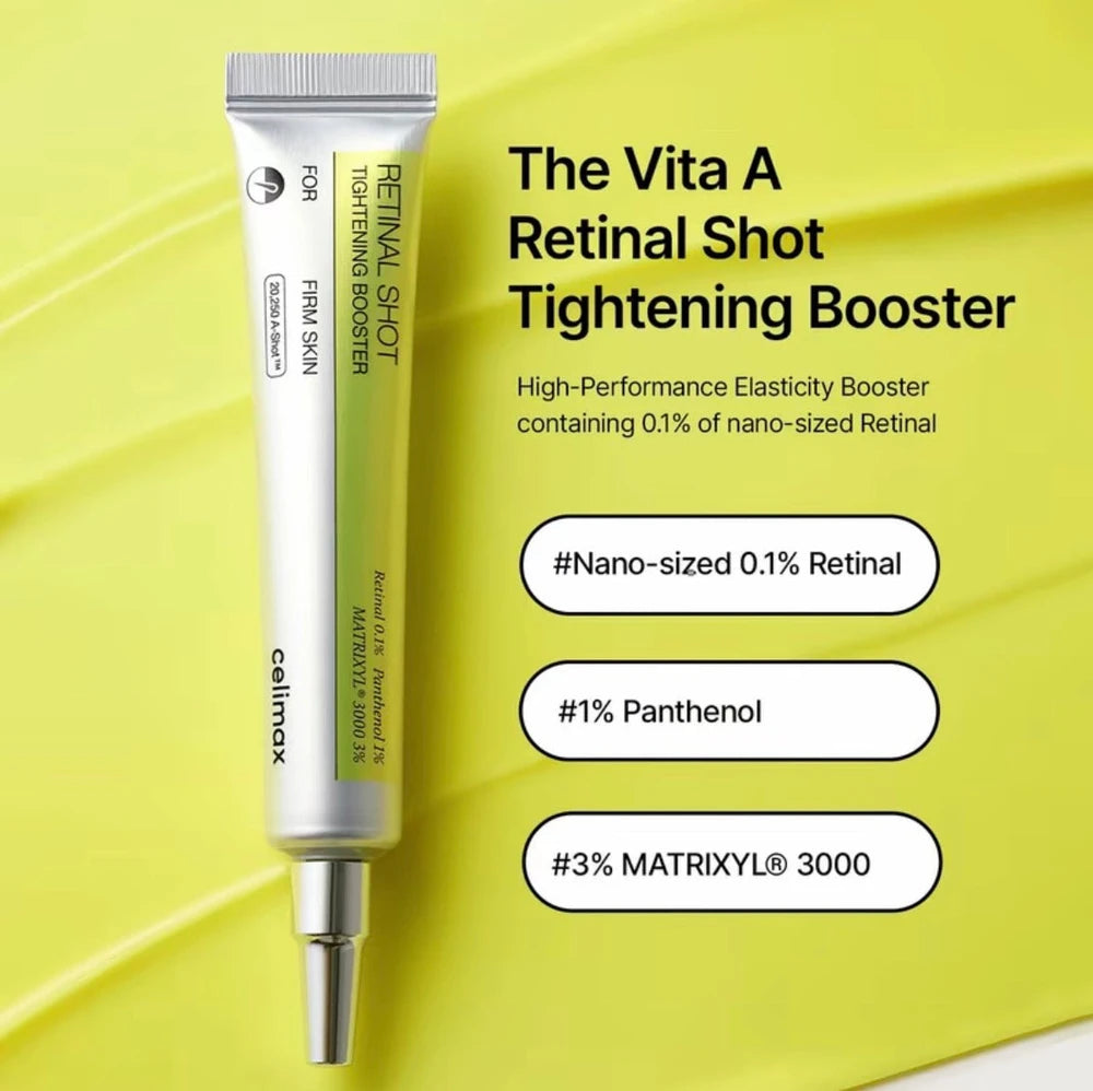 Retinol serum for hydration, moisturizing, brightening, and nourishing the eyes.