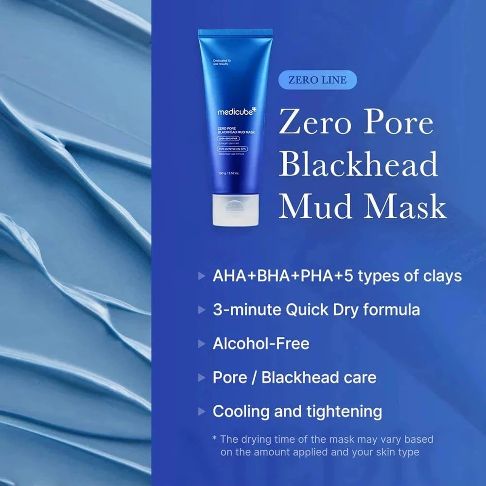 Maschera di argilla Zero Pore contro i punti neri