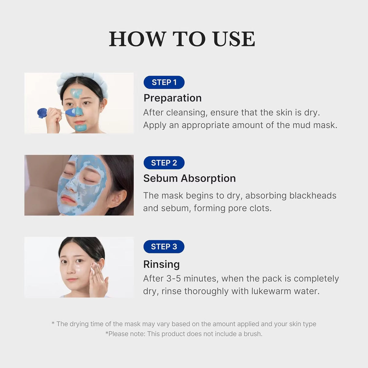Maschera di argilla Zero Pore contro i punti neri